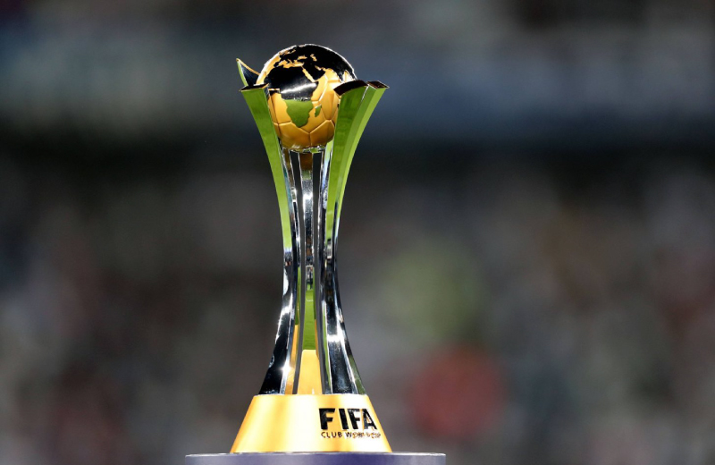 trophy of FIFA club world cup 2022 in morocco